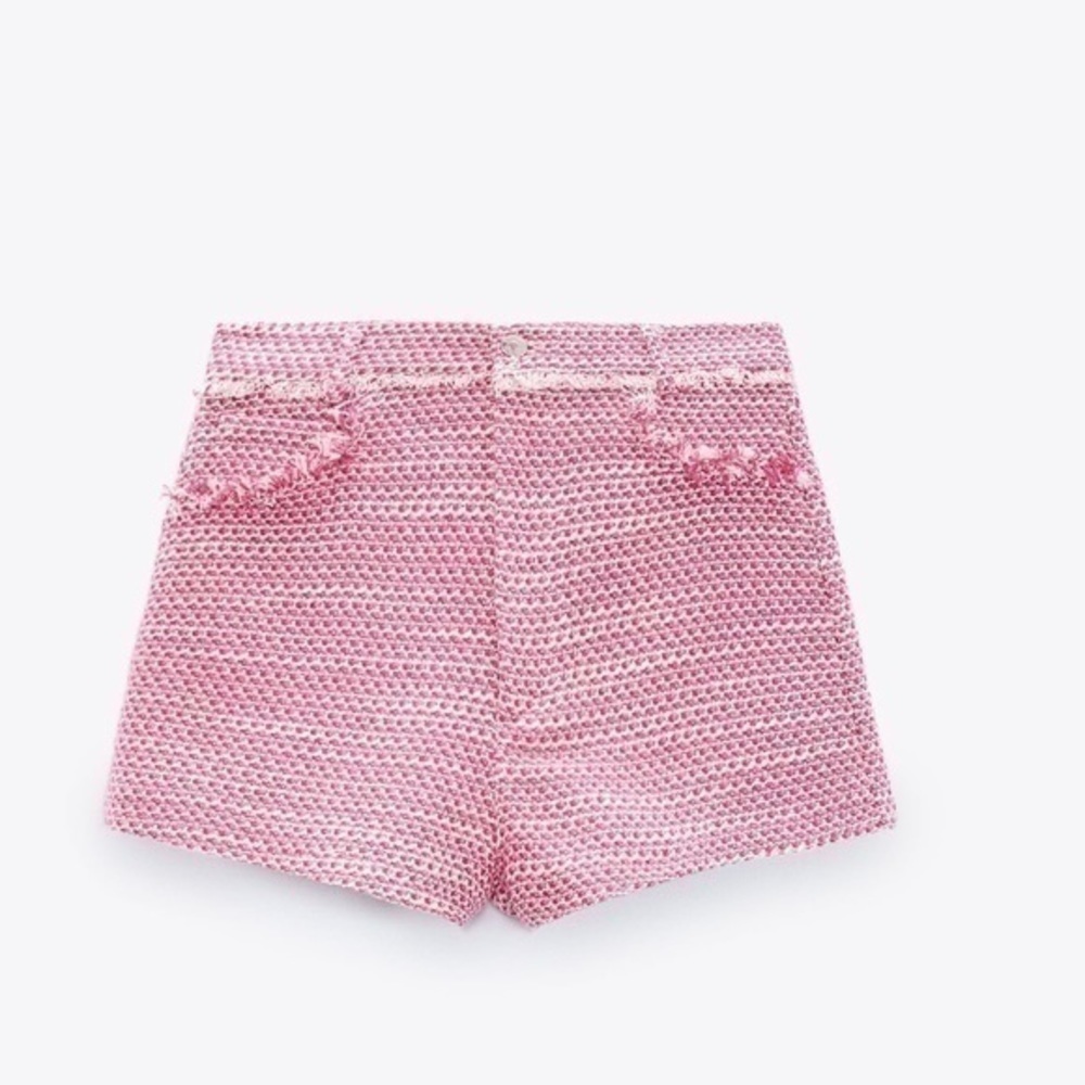 ZARA tweed structured shorts 8477/034 - Picture 13 of 16
